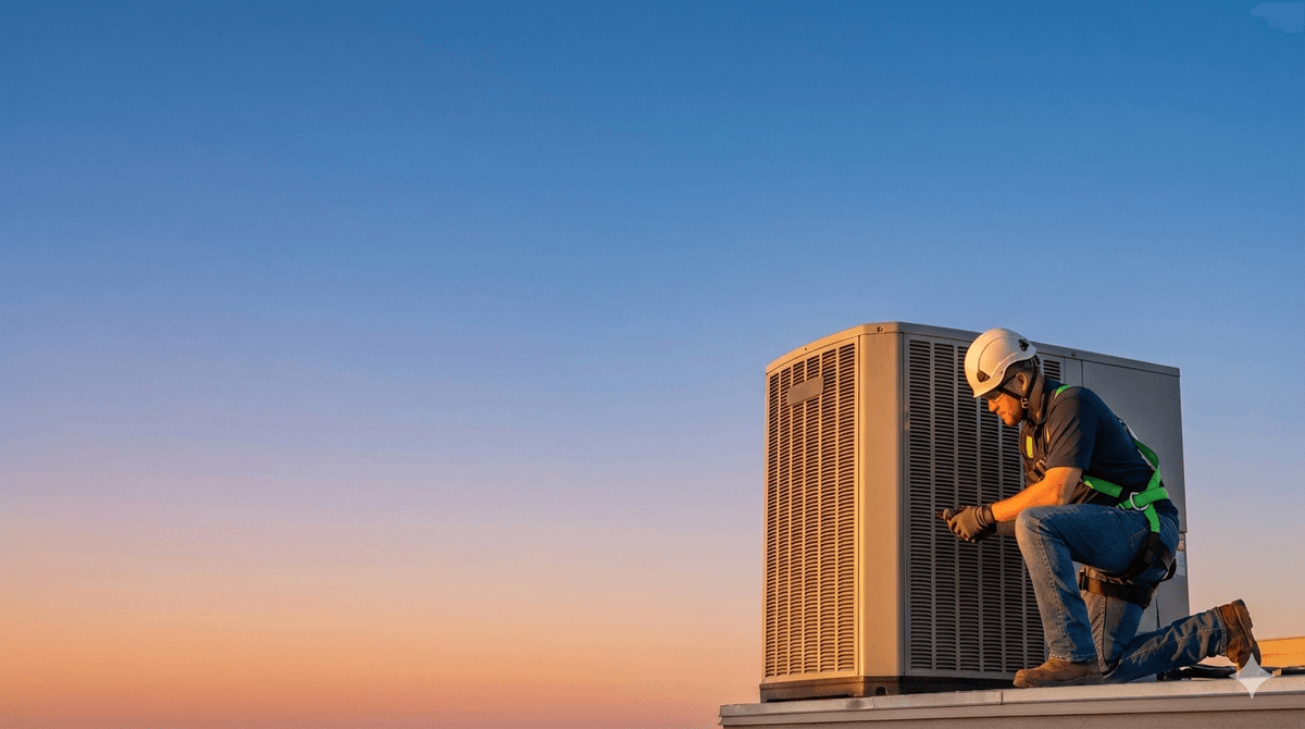 Windy City Plumbing technician working under a Chicago kitchen sink
